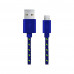 Esperanza FONOTT MICRO USB 2.0 Kábel A-B M/M 1M DARK Kék