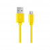 Esperanza MICRO USB KÁBEL2.0 A-B M/M 1.5M sárga