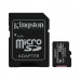 256GB Kingston microSDXC Canvas Select Plus 100R A1 + adap