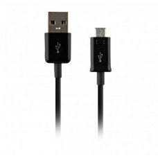 Samsung gyári USB - MicroUSB fekete adatkábel 1,5m ECB-DU4EBE