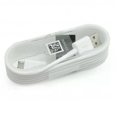 Samsung gyári USB - MicroUSB fehér adatkábel 1,5m ECB-DU4EWE