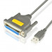 AXAGON ADP-1P25 USB Printer adapter cable 1,5m