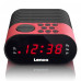 Lenco CR-07 FM Alarm Clock Radio Pink