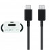 Samsung EP-DX510JBE fekete gyári Type-C - Type-C adatkábel 1,8m 5A
