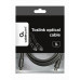 Gembird CC-OPT-3M Toslink optical cable 3m Black