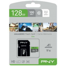 128GB PNY  microSDXC Elite Class 10 UHS-I V10 A1 + adapterrel