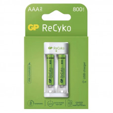 GP ReCyko Eco E211 akkutöltő + 2×AAA GP ReCyko 800