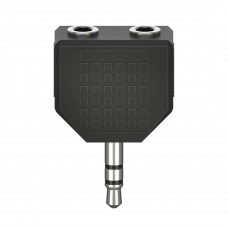 Hama 3,5mm stereo jack elosztó adapter Black