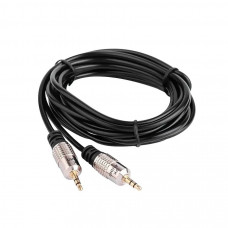 KPO1001-3 3,5mm jack dugó - dugó kábel, aranyozott fém csatlakozóval p for