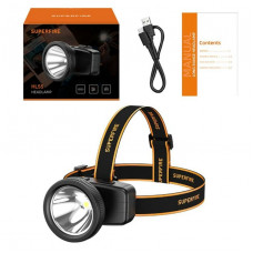 Superfire HL55 fejlámpa 150lm USB-C