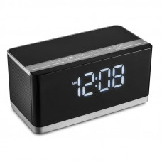 Platinet PMGC10A Bluetooth Speaker + Clock Black