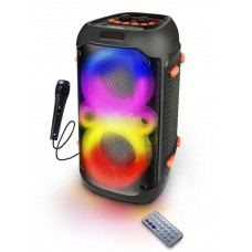Esperanza Singer Bluetooth RGB Karaoke Speaker Black