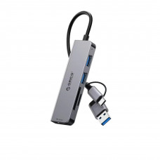 Orico YSA6-U3-GY 4-portos USB3.0 HUB Black