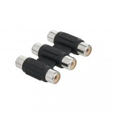 ZLA0858 RCA toldó, 3RCA aljzat - 3RCA aljzat, műanyag
