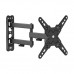 Univerzális TV falitartó, dönthető, forgatható, 13-43coll, 20kg, UCH01 p f