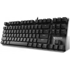 Rapoo V500 Alloy Blue Switch Mechanical Gaming Keyboard Black/Silver HU