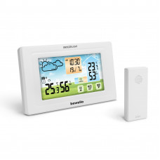 Digitális hőmérő és ébresztőóra - kültéri / beltéri - USB-s, e p for the 