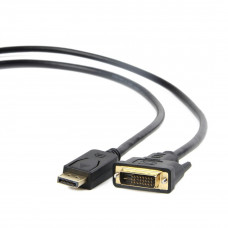 Gembird CC-DPM-DVIM-6 DisplayPort to DVI-D (Dual Link) (24+1) cable 1,8m