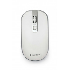 Gembird MUSW-4B-06-WS Wireless optical mouse White/Silver